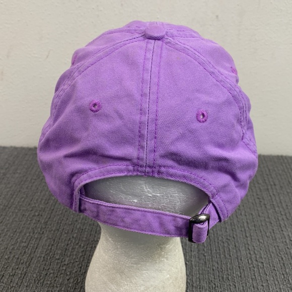 St. Francis Baseball Hat Womens OSFA Purple Adjustable Strapback Cap - Picture 8 of 15